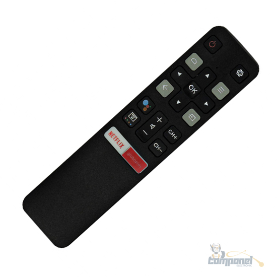 Controle Remoto Para Tv Tcl Android 4k Netflix Sem Comando de Voz Le-9071